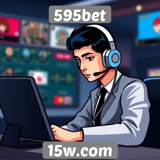 Suporte ao cliente no site 595bet